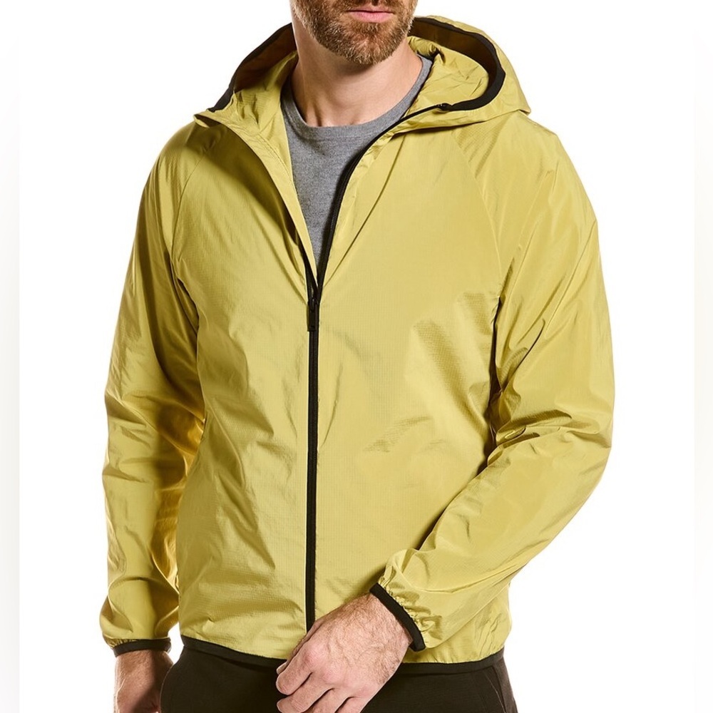 Theory Hector Storm Jacket Windbreaker Green Men’s XL